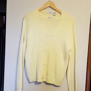 Yellow 2 piece twin set